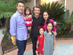 Robert Herjavec and the LollaFamily