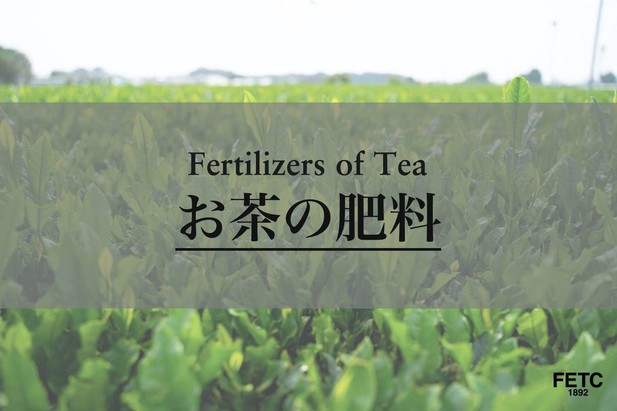 お茶の肥料について Far East Tea Company