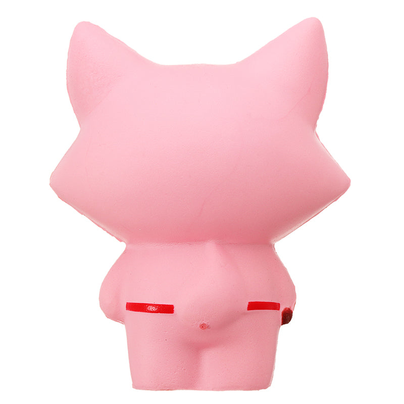 pink fox toy