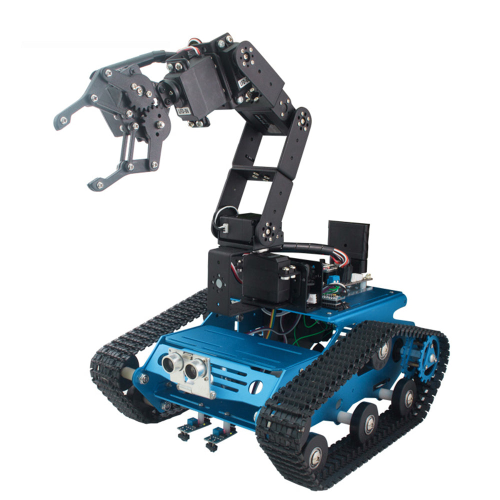 rc car with robotic arm