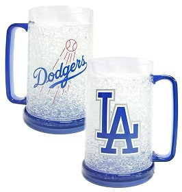 Los Angeles Dodgers Crystal Freezer Mug Set of 4