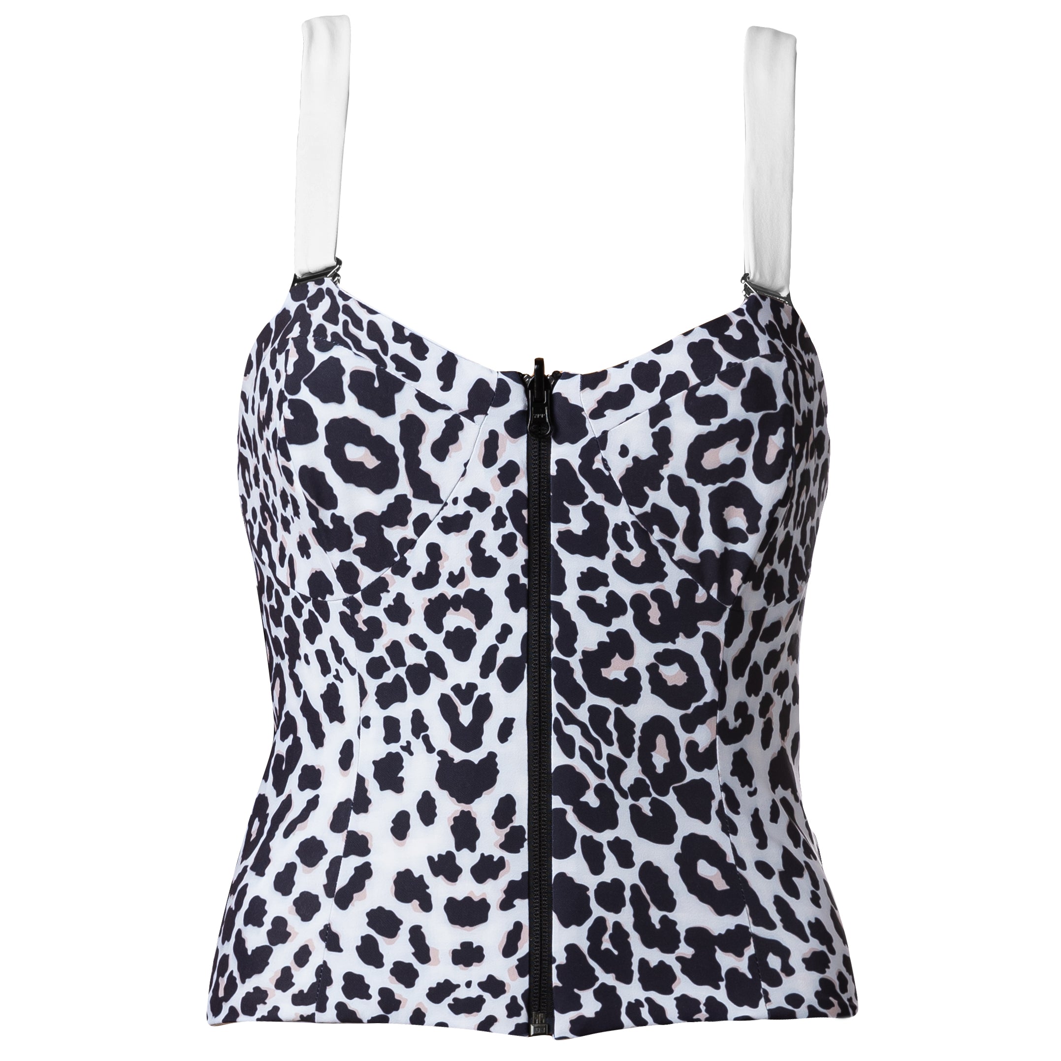 WHITE/LEOPARD