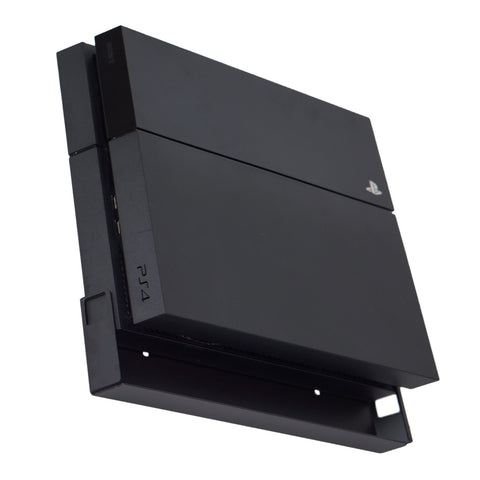 HIDEit Mounts | PS4 Wall Bracket | PS4 Floating Wall Shelf | PS4 Caseholder | Gaming Console Mount