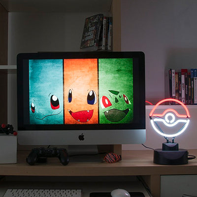 FanFit Gaming Pokeball Neon Light