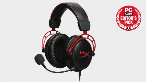 PC Gamer Top Gaming Headset HyperX Cloud Alpha