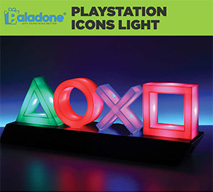 Paladone PlayStation Icons Light Gameroom Decor sold by HIDEit
