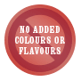 No Added Colours or Flavours