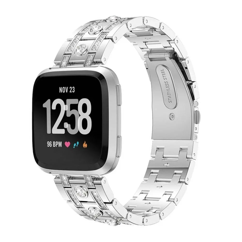 fitbit versa stainless steel