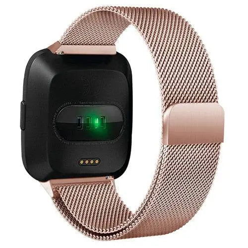 fitbit versa 2 stainless steel mesh band