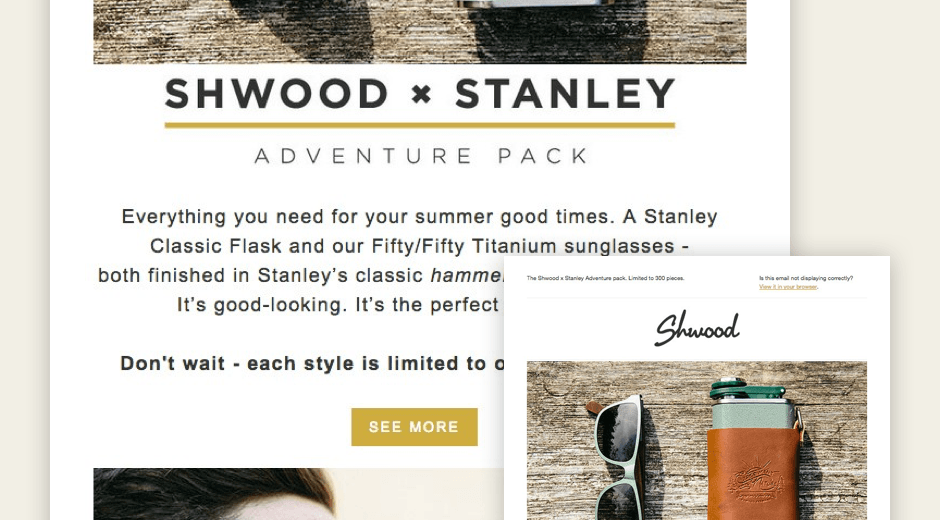 shwood x stanley email 