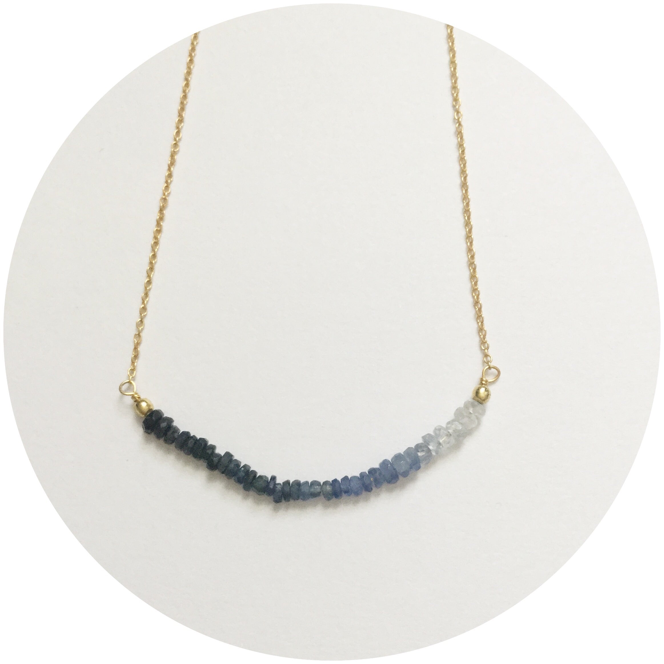 Rock Candy Lapis Necklace - Oriana Lamarca LLC