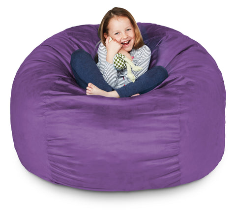 Purple Bean Bag Chair 3ft