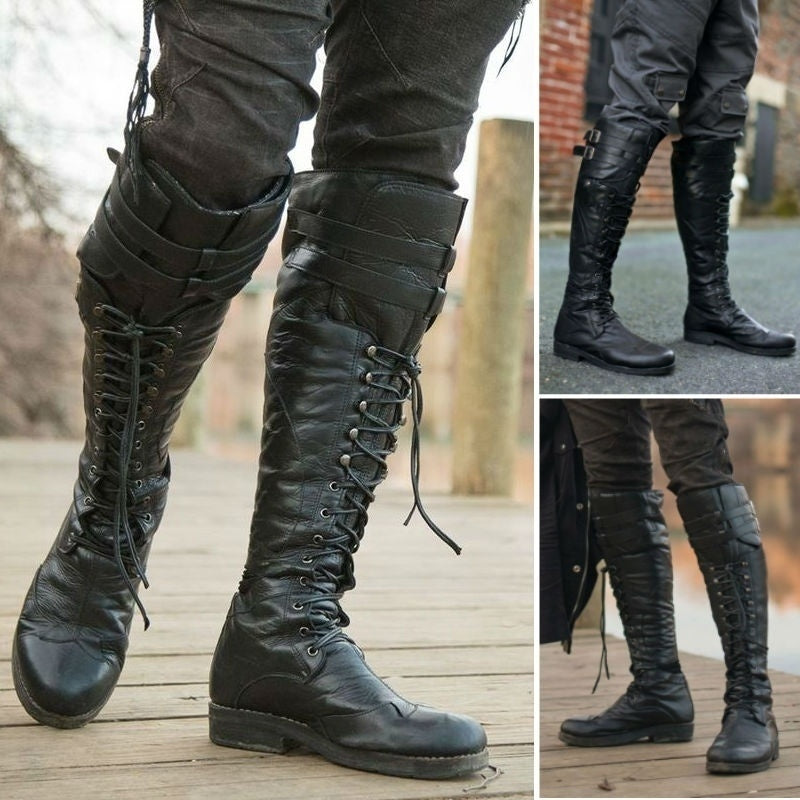 knee high renaissance boots