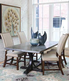 Shop all wrought iron dining tables.