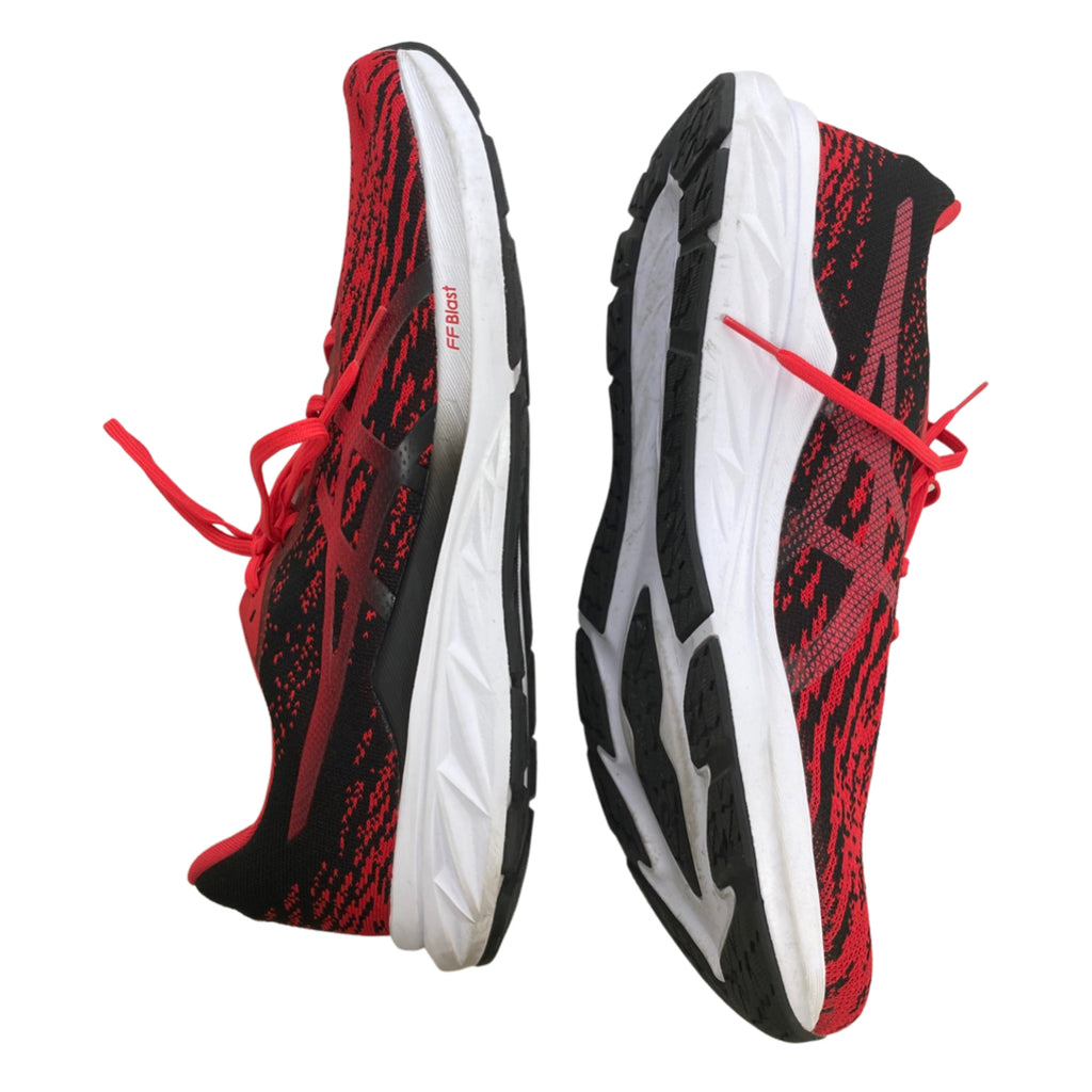 periodista operación Demostrar ASICS RED/BLACK DYNA BLAST 2 RUNNING SNEAKERS SIZE 14– WEARHOUSE CONSIGNMENT