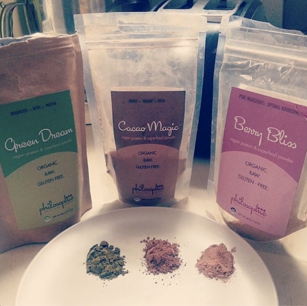 Philosophie Superfood + Protein Blends - photo courtesy of @Snackqueenrd
