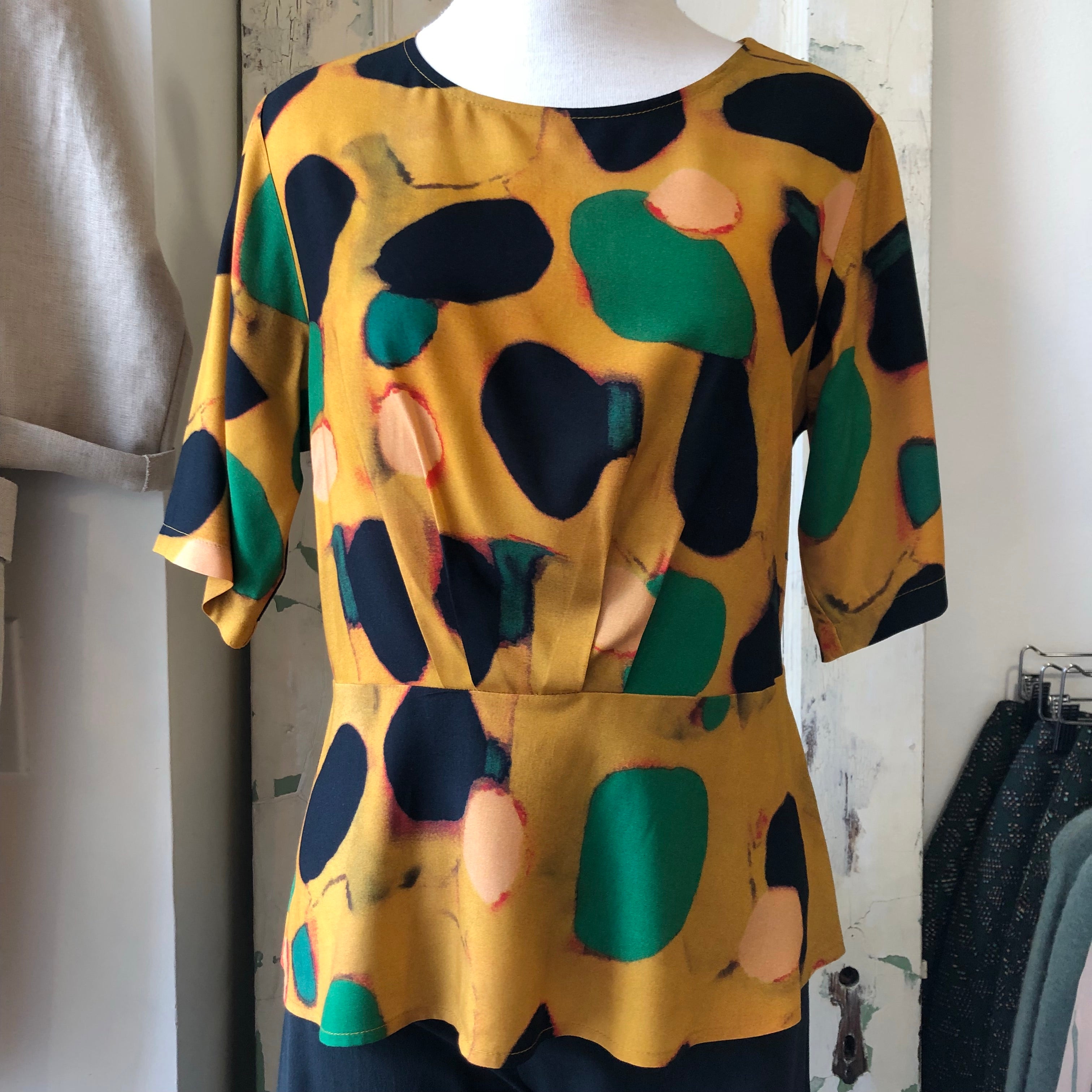 Dagg & Stacey // Malloy Blouse Print