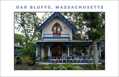 Kid-friendly Cottage at Campground, Oak Bluffs, Martha's Vineyard Wall Art #503