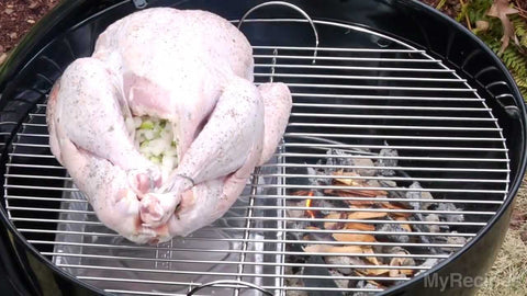 Indirect v direct cooking on BBQ. Chicken on webber kettle