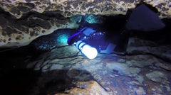 Bedding plane at Jug Hole cave