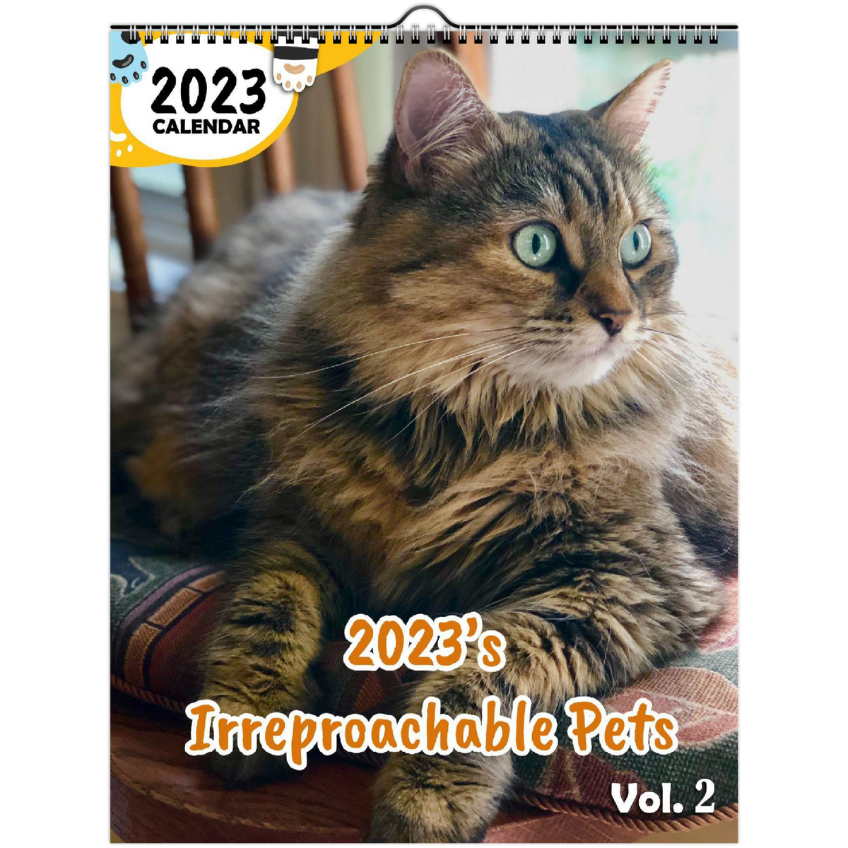 2023's Irreproachable Pets Volume Two 2023 Wall Calendar The