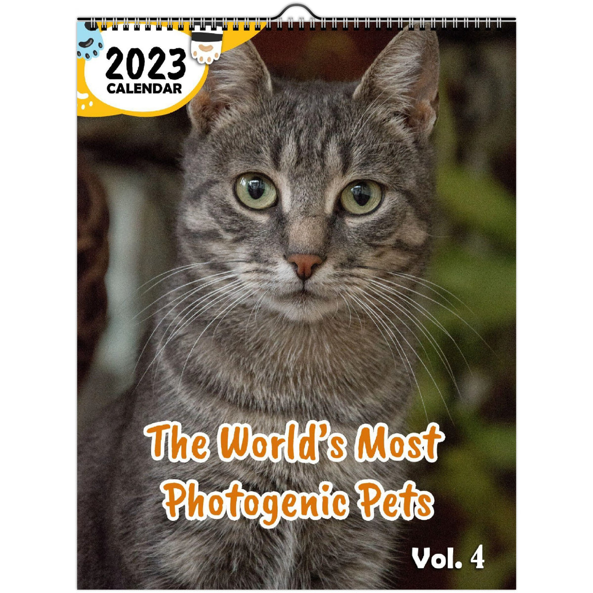 The World's Most Photogenic Pets Volume Four 2023 Wall Calendar The