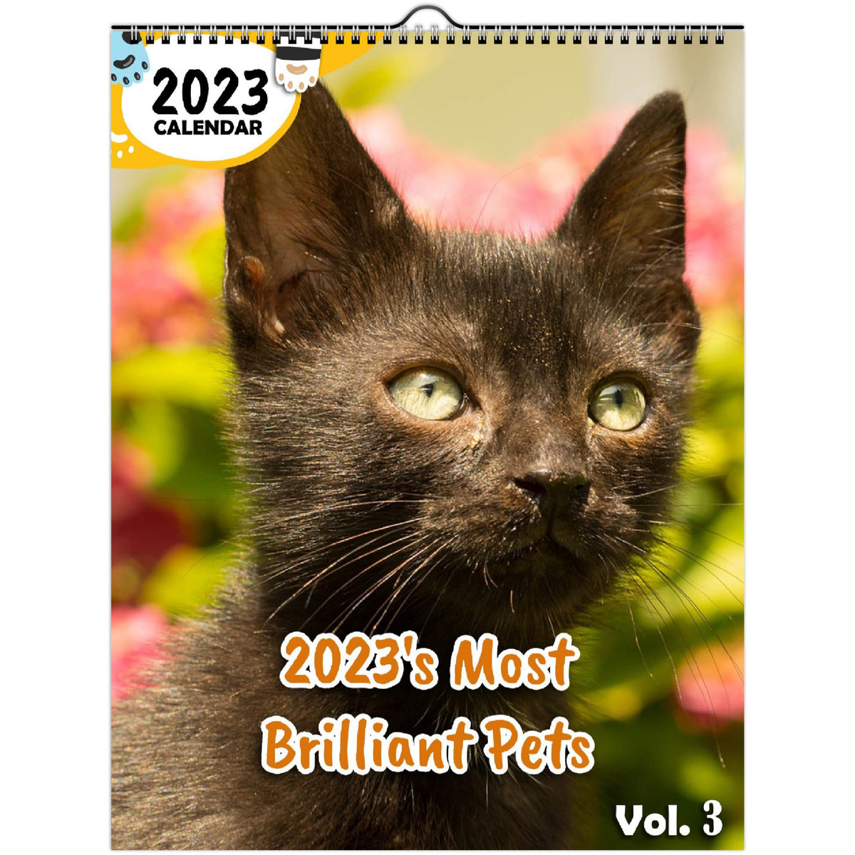 2023's Most Brilliant Pets Volume Three 2023 Wall Calendar The
