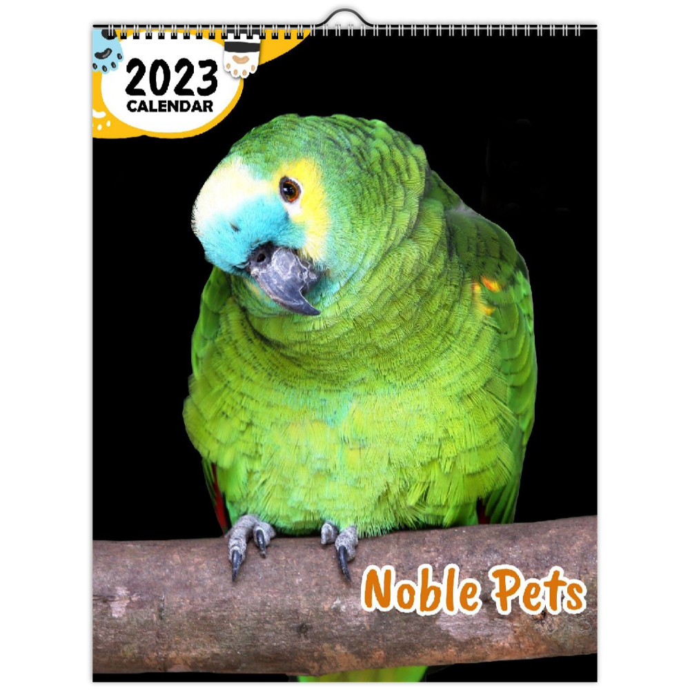 Noble Pets 2023 Wall Calendar The Blissful Birder