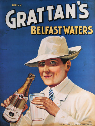 Vintage Mineral Water Advertisement Posters