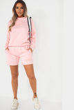 Aliyah Pink 'Los Angeles' Shorts Co Ord