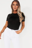 Blair Black Short Sleeve Bodysuit