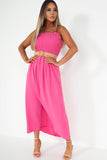 Nariyah Pink Belted Dress