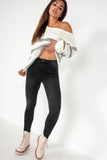 Alana Black High Waist Skinny Jeans