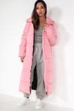 Aoife Pink Duvet Coat