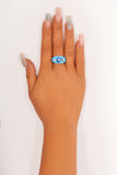 Blue Ring With Gems