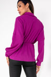 Eabha Purple Wrap Over Top