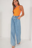 Eliza Blue Wide Leg Jeans