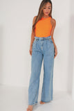 Eliza Blue Wide Leg Jeans