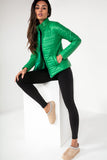 Finley Green Padded Puffer Jacket