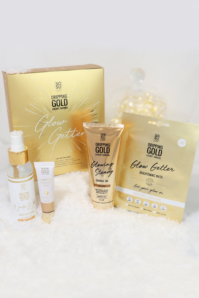 SOSU Dripping Gold Glow Getter Gift Set