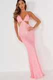 Grace Pink Sequin Maxi Dress