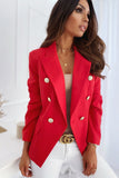 Haddie Red Button Detail Blazer