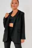 Haleigh Black Oversized Blazer