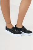 Jayla Black Denim Slip On Plimsole (8282008656)