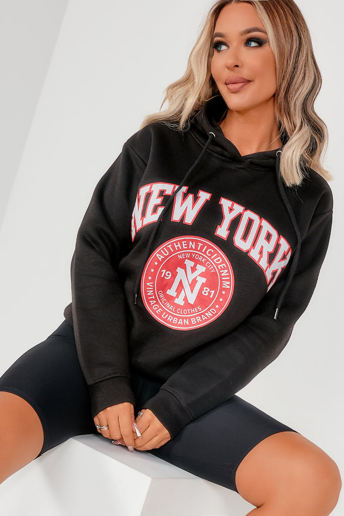 Jazmyn Black New York Hoodie