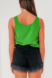 Kali Green Sleeveless Top