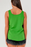 Kali Green Sleeveless Top