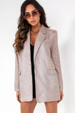 Mae Champagne Sparkle Blazer