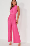 Melissa Pink Sleeveless Jumpsuit