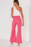 Sacha Pink Flared Trousers